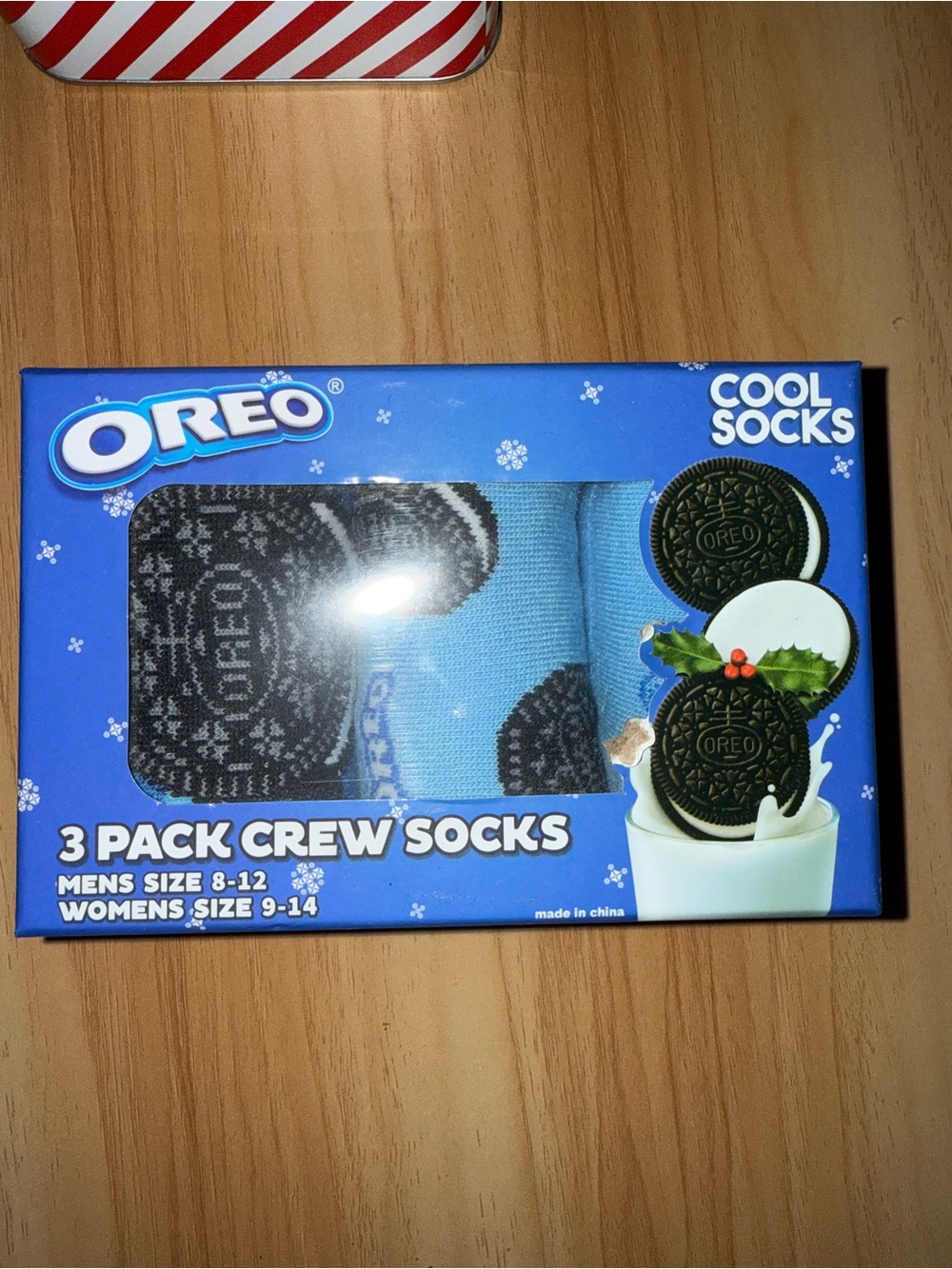 Oreo Cool Socks 3-Pack Crew Socks - Blue